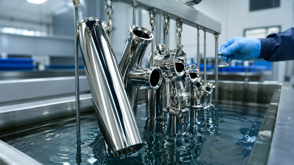 Electropolishing stainless steel: why is it important for high-purity systems?